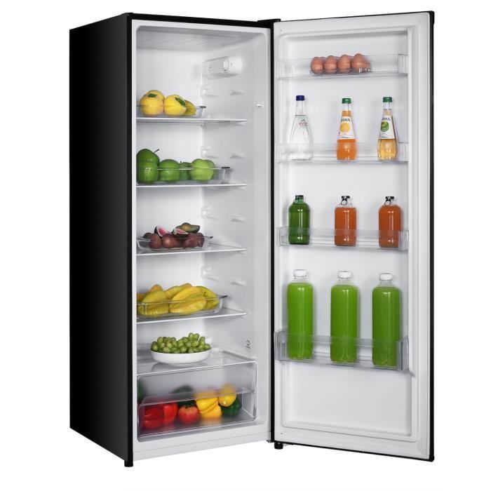 Réfrigérateur simple porte GEDTECH GSP230BL - Noir - 230L - Classe E – Image 4