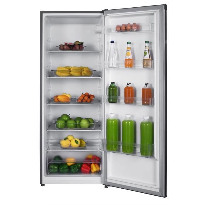 Réfrigérateur simple porte GEDTECH GSP230SL Silver - 230L - Classe E – Image 4