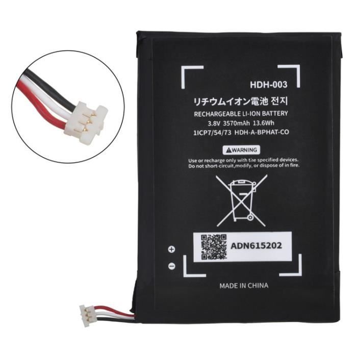 Réparation de remplacement de batterie 1PCS HDH-003 Pour Nintendo Switch Lite Game Player 3.8v 3570mah Li-ion Batteries Rechargeable – Image 2