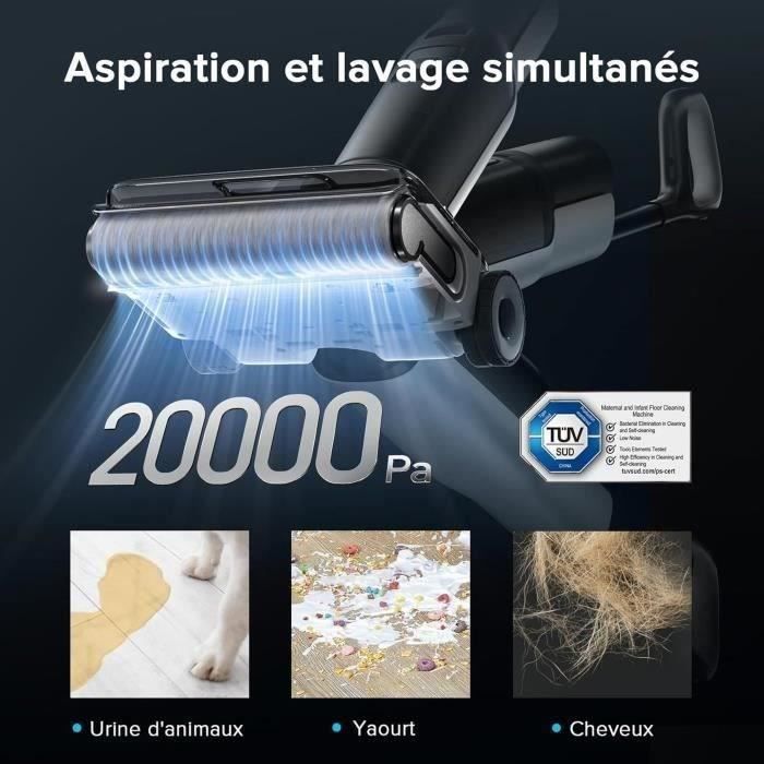 ROBOROCK F25 ACE - Aspirateur Laveur sans Fil - 20 000 Pa - Tout-en-Un pour sols durs - Zéro enchevêtrement - Séchage Rapide à 90 °C – Image 2