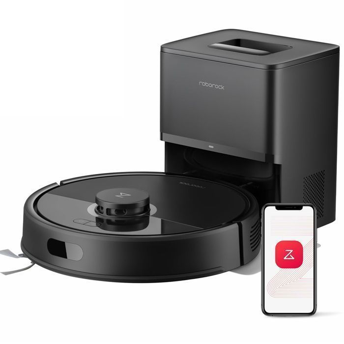 Roborock Q10 PF+ Aspirateur Robot -10000 Pa -Upgrade du Q8 Max+/S8+ ,Double Anti-emmêlement, Système VibraRise 2.0