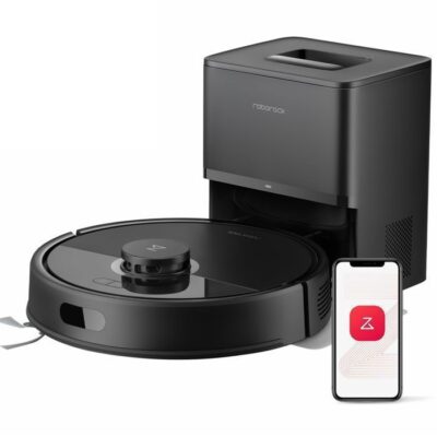 Roborock Q7 BF+ Aspirateur Robot Laveur-8000 Pa -Double Anti-emmêlement -Recharge Auto -Mise à Niveau du q7max+