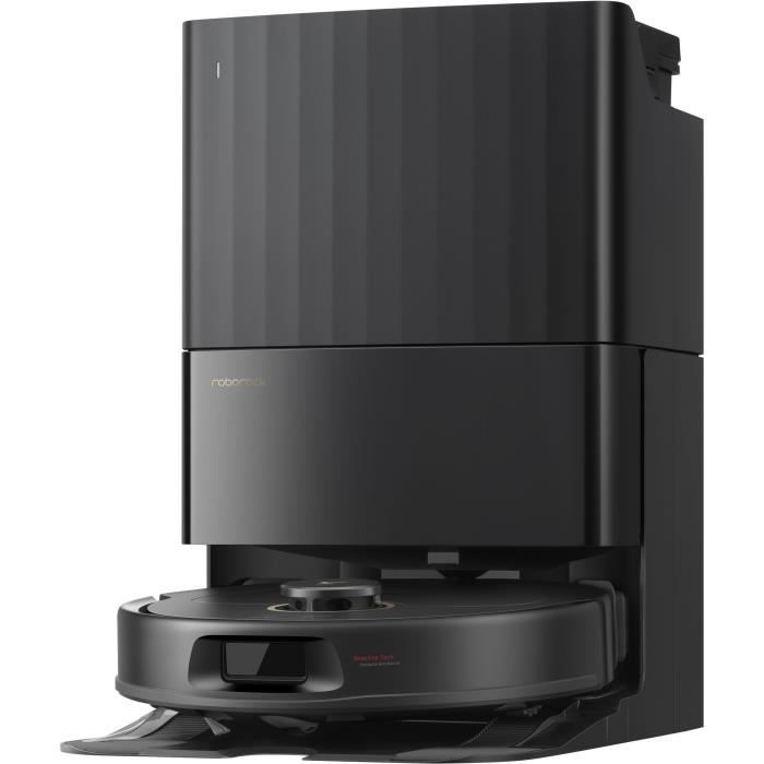 ROBOROCK QREVO 5AE - Aspirateur Robot Laveur avec Station - Puissance 12000 Pa - Serpillières FlexiArm - Double Anti-emmêlement