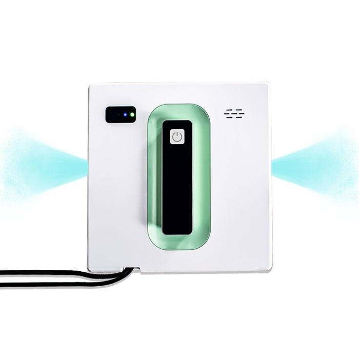 PuRuiKai 21 Robot Nettoyeur de vitres,pulvérisation Automatique à Double Direction avec Triple système de sécurité, 3000pa