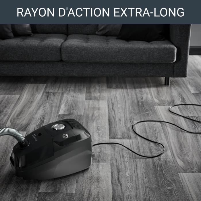 Rowenta Aspirateur avec sac, Moteur basse conso 900 W max, Eco-conçu, Ultra-silencieux, Filtration haute efficacité RO6136EA – Image 5