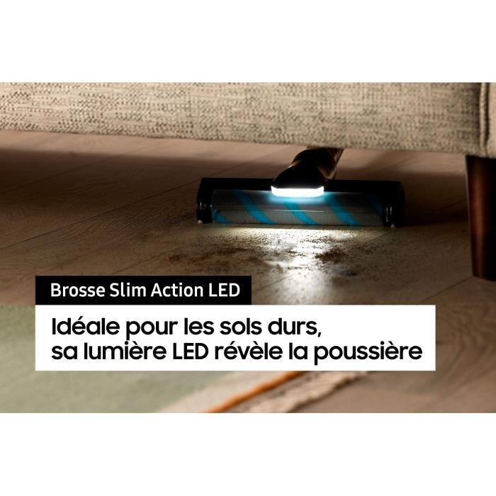 SAMSUNG Jet 85 Complete VS20C85G4TB - Aspirateur Balai sans fil - Puissance 210 AW - Autonomie 60 min - 3 brosses – Image 7