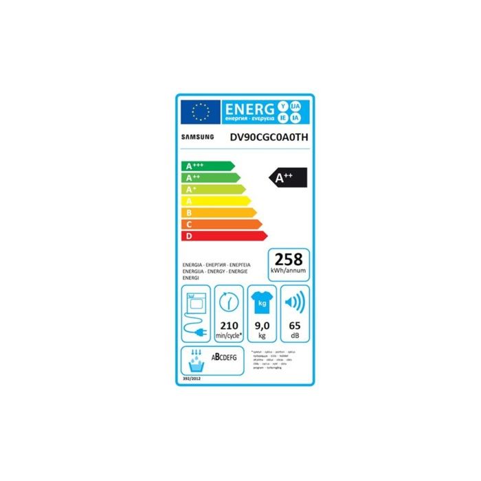 SAMSUNG Sche-linge pompe chaleur DV90CGC0A0TH – Image 2