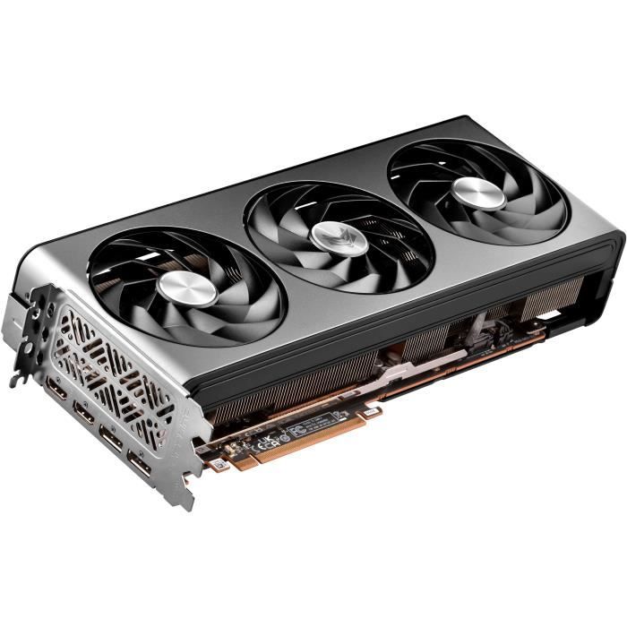 SAPPHIRE - Carte Graphique - NITRO+ AMD RADEON™ RX 7700 XT GAMING OC 12GB - GDDR6 - DUAL HDMI / DUAL DP – Image 3