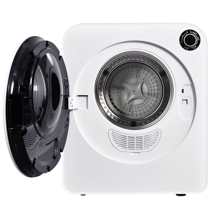 Sèche-linge Mural 3 kg en acier inoxydable LEXLIFE - 5 programmes - Blanc – Image 2