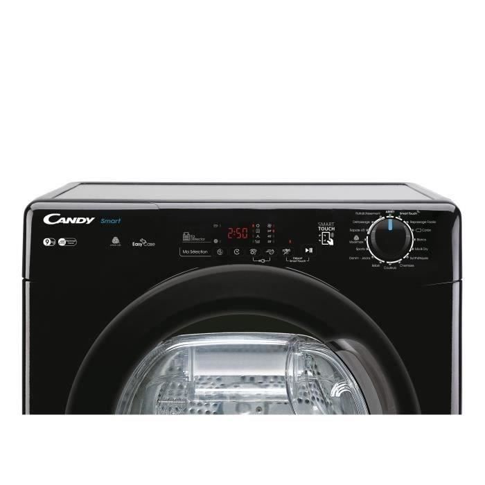 Sèche-linge à condensation CANDY CSE C9DBEB-47 Smart - 9 kg - Connecté - Noir – Image 2