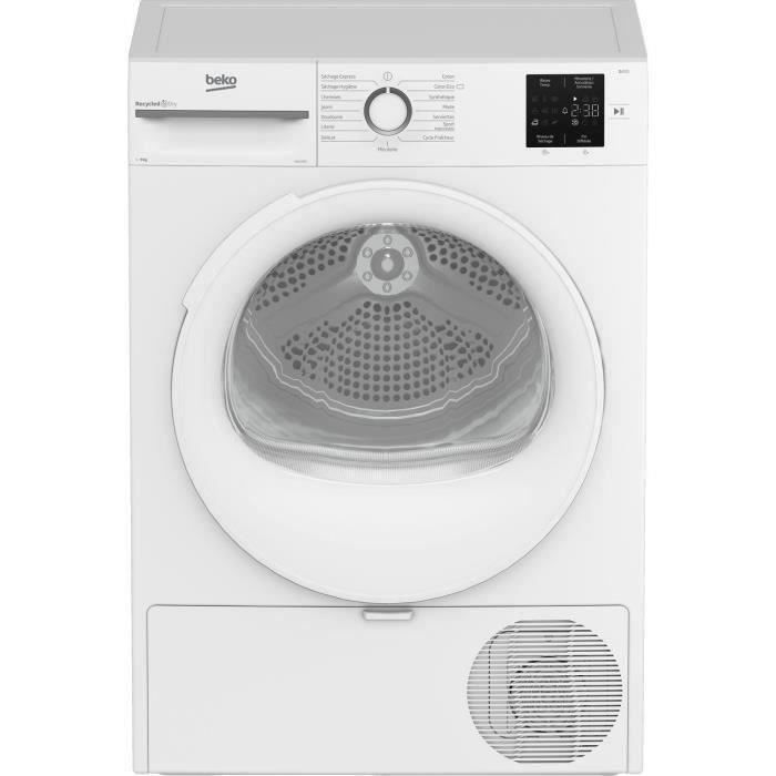 Sèche-linge pompe à chaleur BEKO b300 Eco sense D0H1930 - 9 kg - L60cm - Blanc
