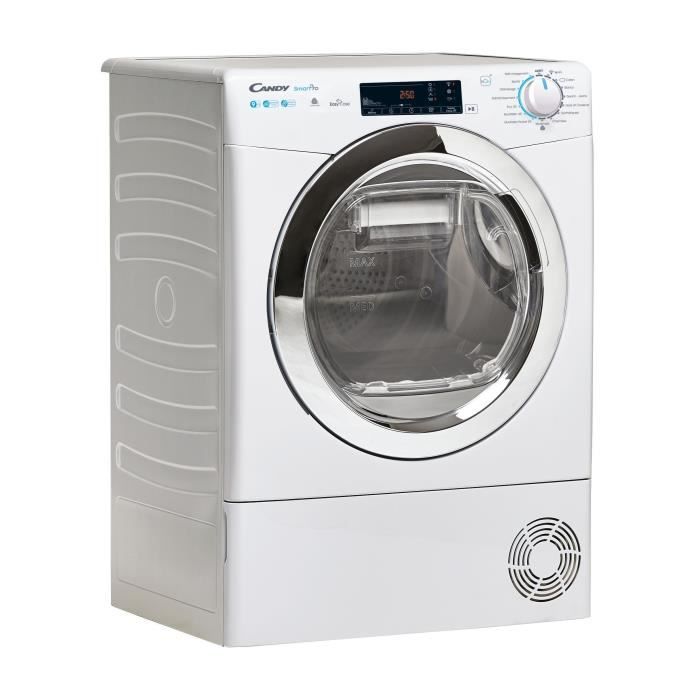 Sèche-linge pompe à chaleur CANDY CSOE H9A2TCE-47 - 9 kg - connecté - Blanc – Image 3