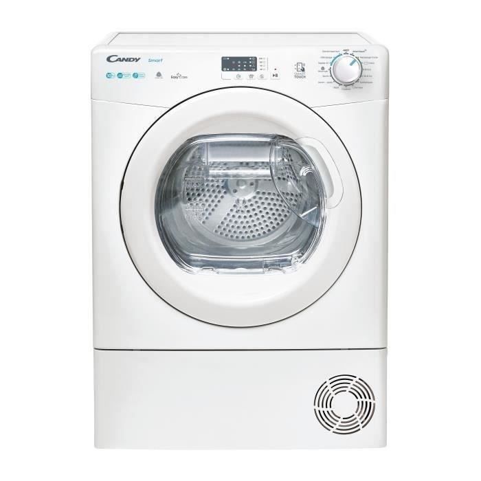Sèche-linge pompe à chaleur CANDY Smart CSE H10A1LE-47 - 10 kg - Connecté - 15 programmes - 66dB – Image 2