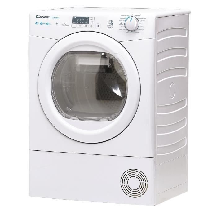 Sèche-linge pompe à chaleur CANDY Smart CSE H10A1LE-47 - 10 kg - Connecté - 15 programmes - 66dB – Image 3