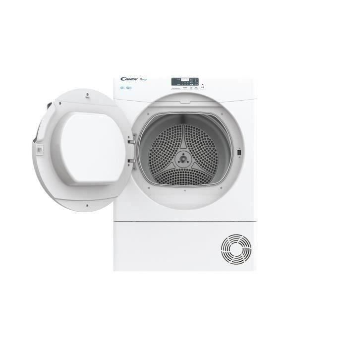 Sèche-linge pompe à chaleur CANDY Smart CSE H10A1LE-47 - 10 kg - Connecté - 15 programmes - 66dB – Image 7