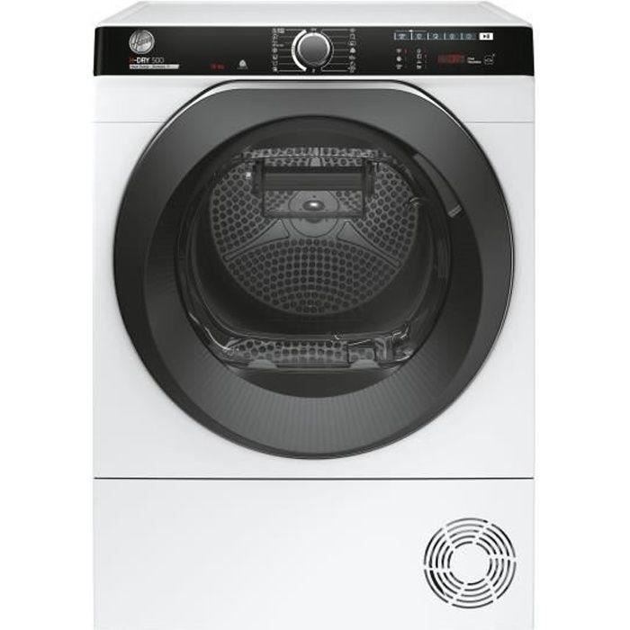 Sèche-linge pompe à chaleur HOOVER NDPEH10A2TCBEXSS H-DRY 500 - 10 kg - Connecté - Blanc
