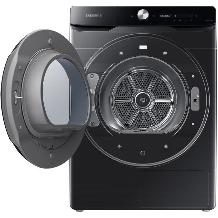 Sèche-linge pompe à chaleur SAMSUNG DV16T8520BV - 16 kg - Digital Inverter - L84,4cm - Optimal Dry - Noir – Image 6