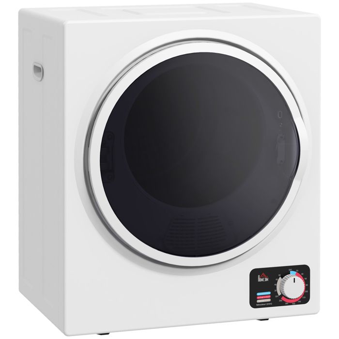 Séchoir linge portable - 850W, 33L - filtrage 2 couches - 5 modes - installation murale ou à poser - blanc
