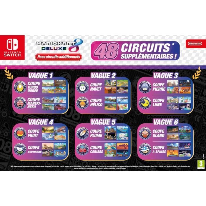 Set Pass Circuits Additionnels de Mario Kart 8 Deluxe • Jeu Nintendo Switch – Image 3