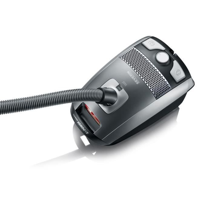 SEVERIN BC7045 Aspirateur traîneau avec sac - 750W - 72 dB - B - Gris – Image 4