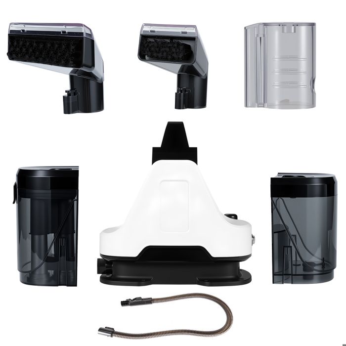 Shampouineuse, 14kPa Nettoyeur canapé tissu, Nettoyeur de tache avec brosse, pour tissus d'ameublement, tapis, canapés, voitures – Image 6