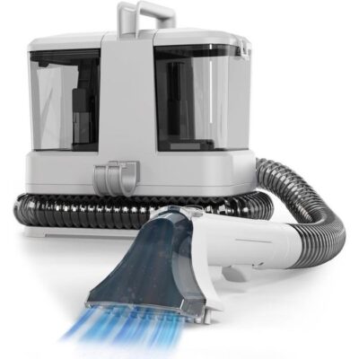 Shampouineuse Moquette Et Canapé 400W 9Kpa Nettoyeur Injecteur Extracteur Pour Tapis Rideaux Et Voiture Shampouineuse Canapé