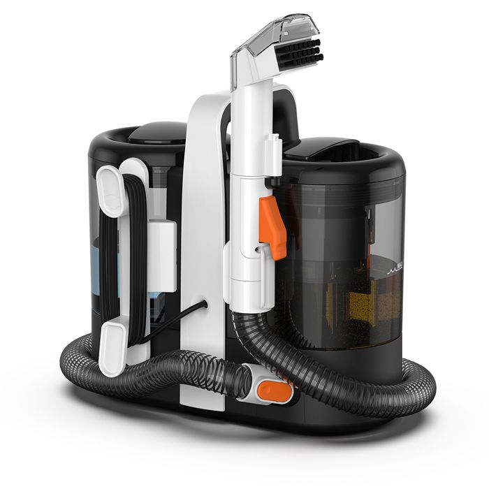 Shampouineuse multifonction 600W – Nettoyeur tapis, canapé, voiture, matelas – Double réservoir 1.5L/0.7L, aspiration 15kPa