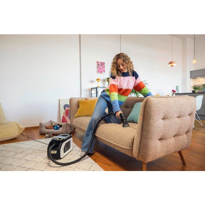 Shampouineuse Se 3 Compact,Aspiration : 500W,Réservoir Eau : 1,7L,Surface : 2,76M2,Poids : 4,1Kg,Flexible D'Aspiration,Buses – Image 5