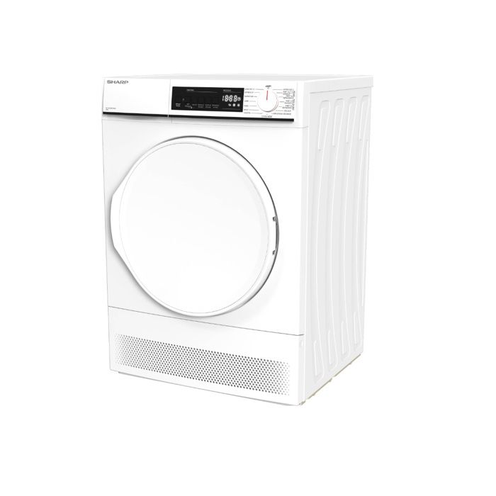 Sharp Sèche-linge à condensation 60cm 8kg 65db - KDNCB8S7PW91 – Image 4
