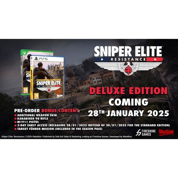 Sniper Elite Resistance Deluxe Edition Xbox Series X / Xbox One – Image 2