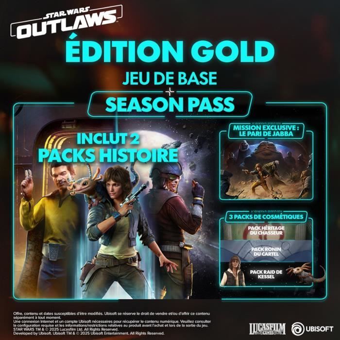 Star Wars Outlaws - Édition Gold • Jeu Nintendo Switch 2 – Image 2