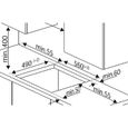 Table de cuisson à induction - BEKO - 3 foyers - 60 cm - HII63M – Image 7