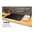 BELDEKO - Plaque De Cuisson Induction 4 foyers Avec Minuterie, 7900W, 4 Boosters, verrou enfants – Image 2