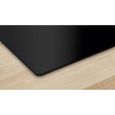 Table induction 60 cm - Bosch Série 2 - 3 foyers - Noir - Touch Select - H5,1 x L59,2 x P52,2 cm - PUC611AA5E – Image 5