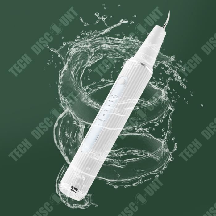Nettoyeur de dents à ultrasons 3 vitesses réglables Soins dentaires Nettoyage visuel des dents Détartreur électrique – Image 4