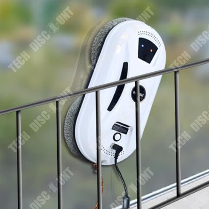 Robot de nettoyage de vitres - TD® - Automatique - 80W - 500mAh - Sans fil – Image 2