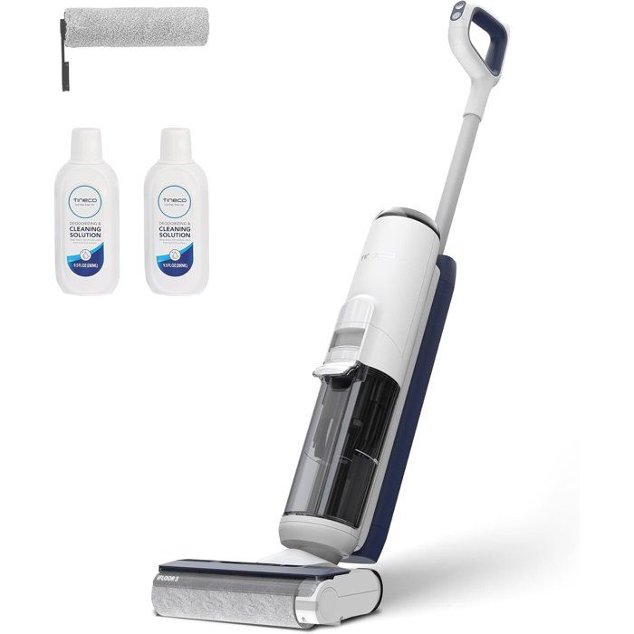 Aspirateur Laveur Sans Fil - Tineco - iFLOOR 5 Breeze Complete - Nettoyage Angles - Blanc