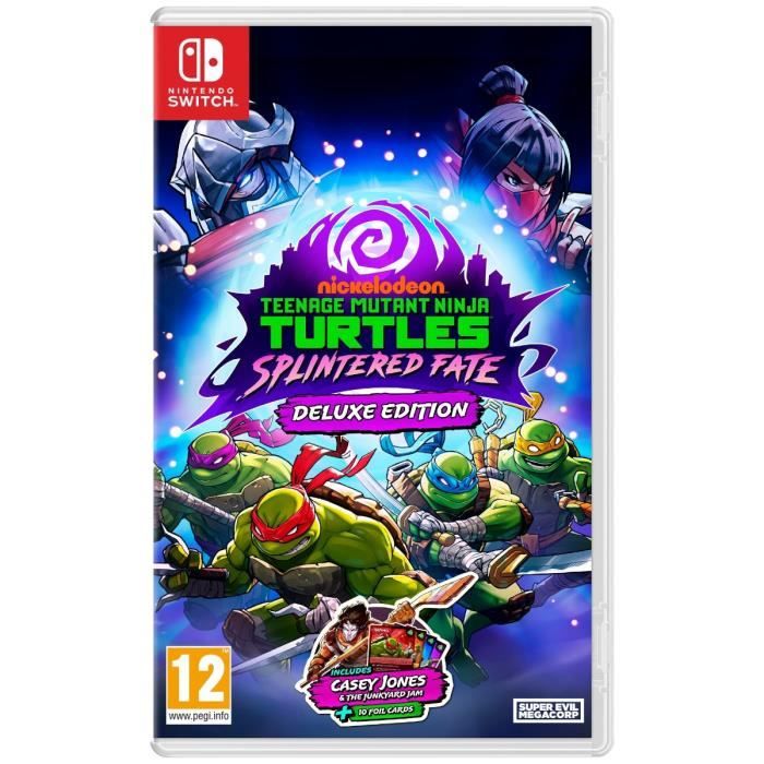 TMNT Splintered Fate - Edition Deluxe - Jeu Nintendo Switch