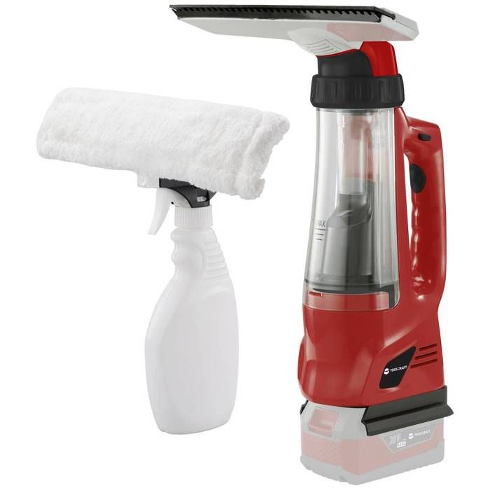 TOOLCRAFT CWC-L0120 / TAWB-200 Nettoyeur vitres noir, rouge