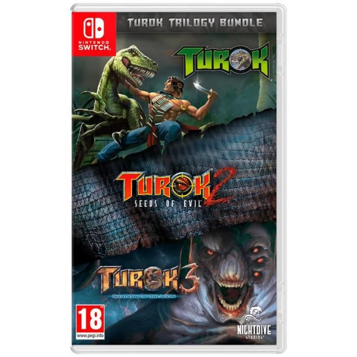 Turok Trilogy Bundle - Jeu Nintendo Switch