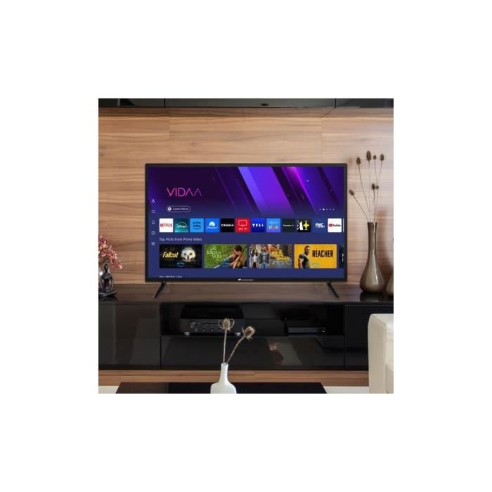 TV HD - CONTINENTAL EDISON - 32“ (81 cm) - Smart Vidaa - Wifi Bluetooth - 3xHDMI - 2xUSB - CELED32SVHD25B6 – Image 6