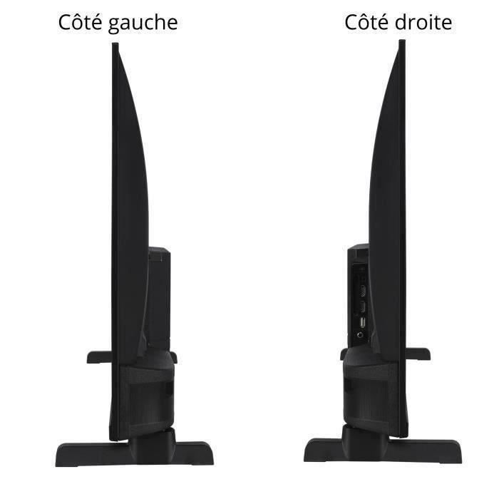 TV LED - CONTINENTAL EDISON - CELED32HD25B3 - HD 32“ (80 cm) - 2xHDMI, 1xUSB - Noir – Image 7