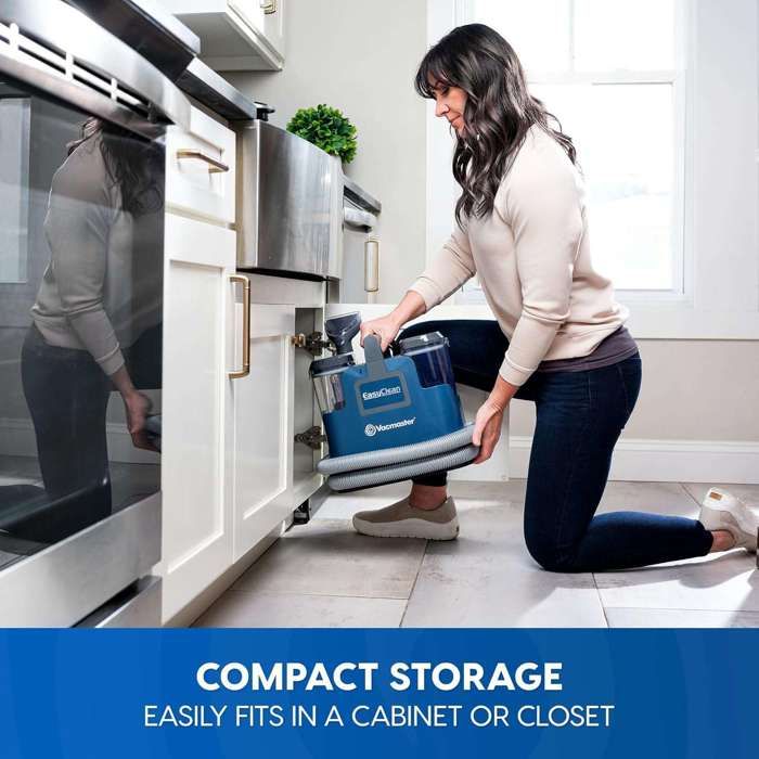 VACMASTER - ASPIRATEUR NETTOYEUR DE TACHES POUR TAPIS & CANAPÉ - 500W - BLEU – Image 5