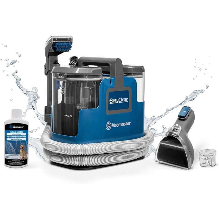 VACMASTER - ASPIRATEUR NETTOYEUR DE TACHES POUR TAPIS & CANAPÉ - 500W - BLEU