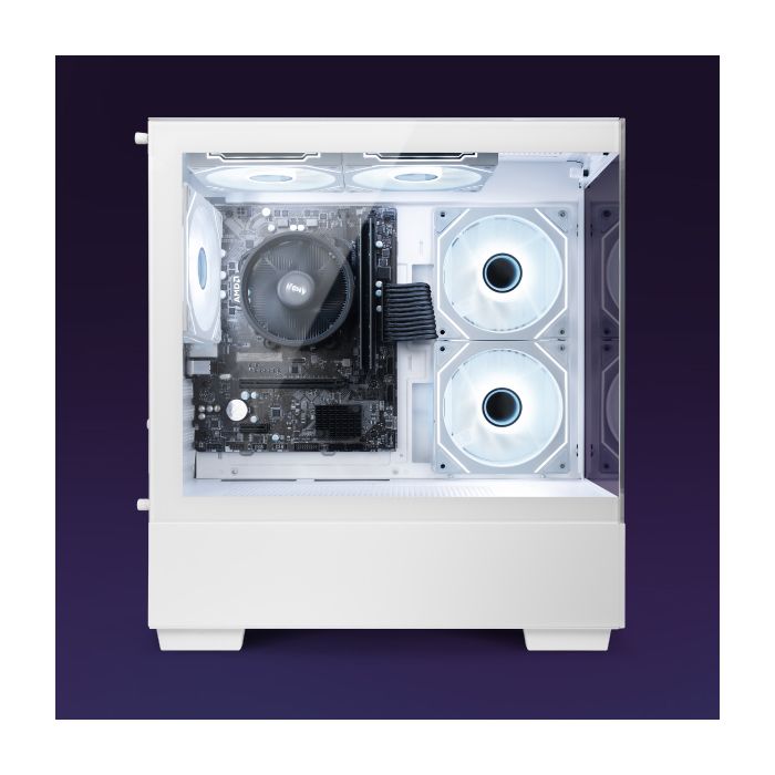 Vibox VI-214 PC Gamer Complet • 22" Écran • AMD Ryzen 3 3200G 4,0 GHz • Radeon Vega 8 • 16 Go RAM • 1 To NVMe SSD • Linux OS • WiFi – Image 2