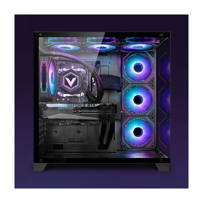 Vibox IV-344 PC Gamer Complet • 27" Écran • AMD Ryzen 7 5700X • RTX 5070 12 Go • 32 Go RAM • 1 To NVMe SSD • Windows 11 • WiFi – Image 2