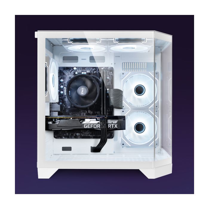 Vibox PC Gamer Complet • 23" Écran • AMD Ryzen 5 5500 4,2 GHz • RTX 3050 6 Go • 16 Go RAM • 1 To NVMe SSD • Windows 11 • WiFi – Image 2