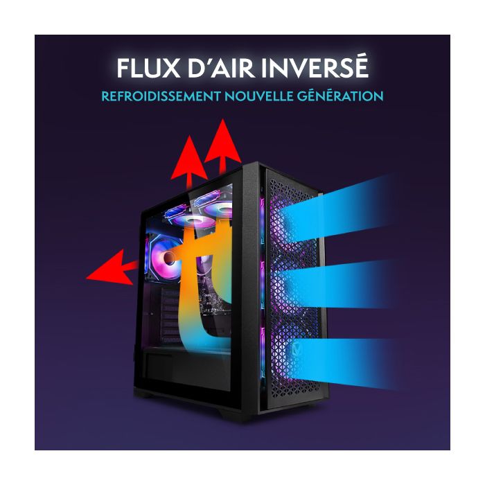 Vibox VI-2 PC Gamer Complet • 22" Écran • AMD Ryzen 3 3200G 4,0 GHz • Radeon Vega 8 • 16 Go RAM • 1 To NVMe SSD • Windows 11 • WiFi – Image 3