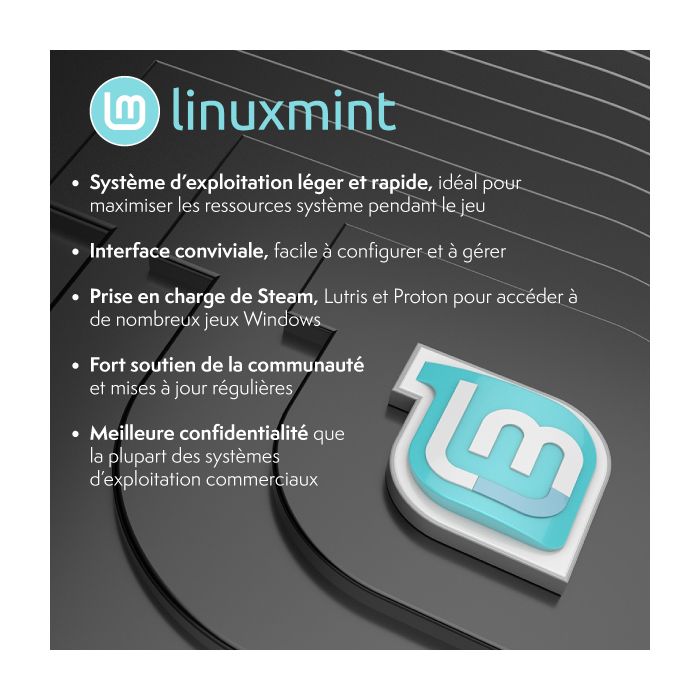 Vibox VI-206 PC Gamer Complet • 22" Écran • AMD Ryzen 3 3200G 4,0 GHz • Radeon Vega 8 • 8 Go RAM • 480Go SSD • Linux OS • WiFi – Image 6