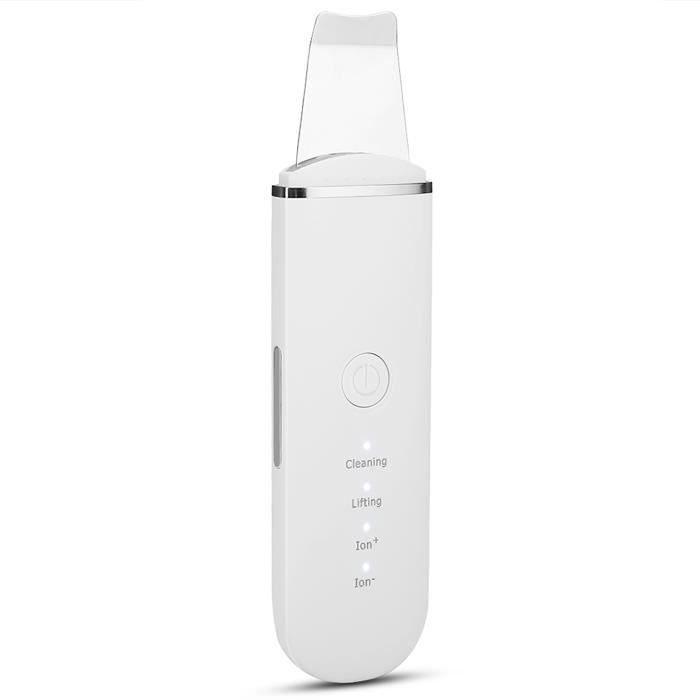 Épurateur de peau de visage ultrasons portable ZERODIS - Blanc - 500 mAh - Léger et portable – Image 4